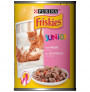 Ushqim per Kotele FRISKIES me Pule dhe Karrota 400 gr