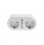 Prize Smart Tellur WiFi Socket, 2 Ports, 3680W, 16A