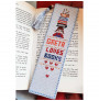 Shenjuese Libri (bookmark) Qendisur me Pune Kryq