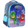 Dks Cante shkolle Must 32x18x43cm me 3 xhepa PJ Masks