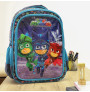 Dks Cante shkolle Must 32x18x43cm me 3 xhepa PJ Masks