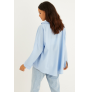 Kemishe per Femra Oversize ne Ngjyre Blu SGT360