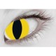 Lente Kontakti Halloween Cat Eye te Verdha