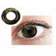 Lente Kontakti Halloween Black Yellow Swirl