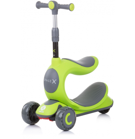 Chipolino Monopatine 2 ne1 SPACE X (GREEN)