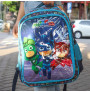 Dks Cante shkolle Must 32x18x43cm me 3 xhepa PJ Masks