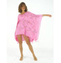 Poncho roze