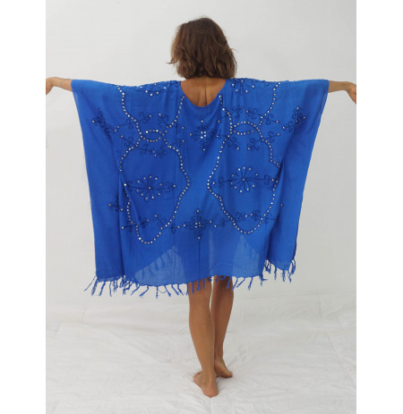 Poncho Blu