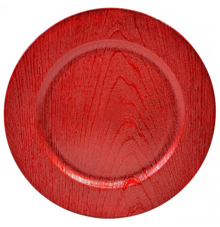 Pjatance e kuqe dekoruese per tryeze