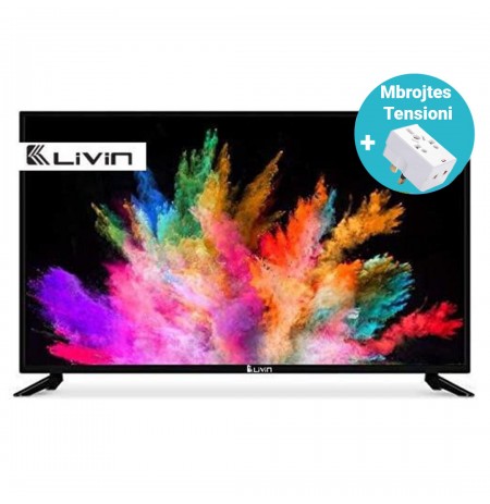 Televizor Livin LED 50'' Smart + Mbrojtes Tension