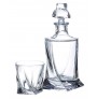 Set Whisky Crystalite Bohemia Quadro