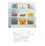 Set organizator Frigorifer (3 Copë) Hermia 728 Transparent