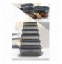 Set organizues (12 Pc) Hermia Sweet - Anthracite