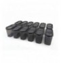 Set organizues (12 Pc) Hermia DSY12-14 Anthracite