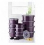 Set organizues (12 Pc) Hermia SILPUR12-512 Purple