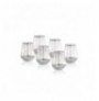 Set gota (6 Pc) Hermia GLM0051 Silver