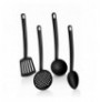 Set aksesore kuzhine (4 Pc) Hermia KP - 73 Black