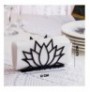 Mbajtese Pecete Aberto Design Lotus Black