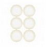 Dessert Plate Set (6 Pieces) Hermia DNR0022 Cream