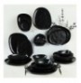 Set pjatash (24 Pc) Hermia CTKYEMEKTETRA9560000000024 Black