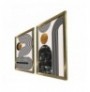 Pikture me kornize MDF (2 Pieces) Wallxpert 2P3853NISCT-015