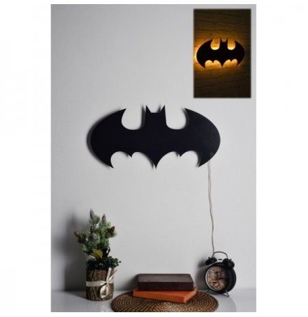 Decorative Led Lighting Wallxpert Batman - Yellow