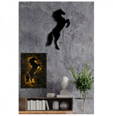 Decorative Led Lighting Wallxpert Wild Horse - Yellow