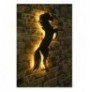 Decorative Led Lighting Wallxpert Wild Horse - Yellow