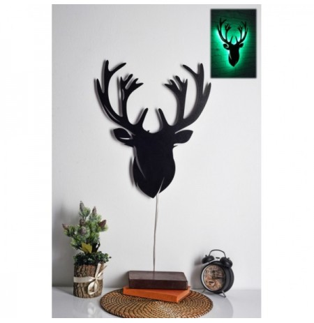 Decorative Led Lighting Wallxpert Deer 2 - Green