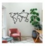 Decorative Metal Wall Accessory Wallxpert Mozzafiato Black