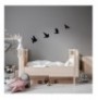 Decorative Metal Wall Accessory Wallxpert Pigeons - 289 Black