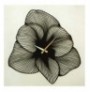 Decorative Metal Wall Clock Wallxpert Azalea Metal Wall Clock - APS039 70 - Black