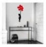 Decorative Metal Wall Accessory Wallxpert Banksy - 11 BlackRed