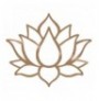 Decorative Metal Wall Accessory Wallxpert Lotus Flower 1 - Copper