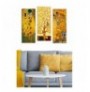 Pikture MDF (3 Pieces) Wallxpert MDF0067 Multicolor