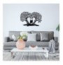 Decorative Metal Wall Accessory Wallxpert Love Black