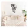 Decorative Metal Wall Accessory Wallxpert Metal Horse Line Art - APT724 Black