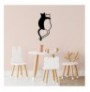 Decorative Metal Wall Accessory Wallxpert Love Cats - 478 Black