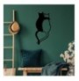 Decorative Metal Wall Accessory Wallxpert Love Cats - 478 Black