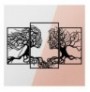 Decorative Metal Wall Accessory Wallxpert Love Tree Black