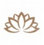 Decorative Metal Wall Accessory Wallxpert Lotus Flower 2 - Copper