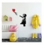 Decorative Metal Wall Accessory Wallxpert Banksy - 13 BlackRed