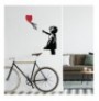 Decorative Metal Wall Accessory Wallxpert Banksy - 13 BlackRed