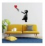 Decorative Metal Wall Accessory Wallxpert Banksy - 13 BlackRed