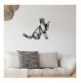 Decorative Metal Wall Accessory Wallxpert Cat Metal Decor Black