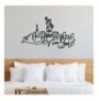 Decorative Metal Wall Accessory Wallxpert Newyork Black