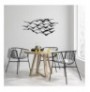 Decorative Metal Wall Accessory Wallxpert Herd Of Birds Black