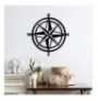 Decorative Metal Wall Accessory Wallxpert Compass Black