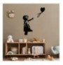 Decorative Metal Wall Accessory Wallxpert Banksy - 14 Black