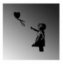 Decorative Metal Wall Accessory Wallxpert Banksy - 14 Black